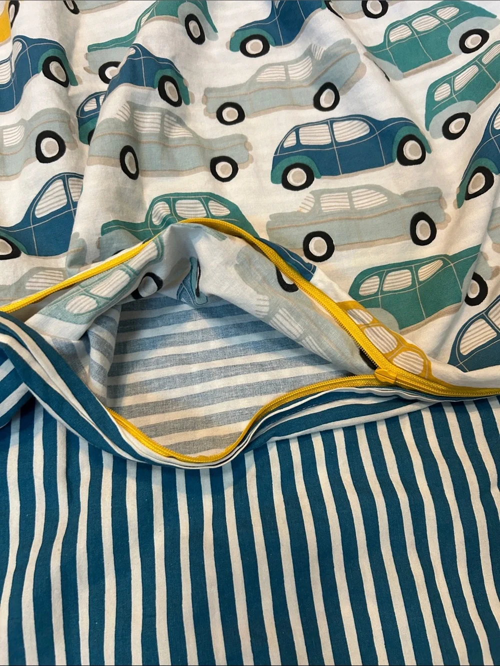IKEA toddler bed duvet cover and pillow sham